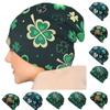 St. Patrick's Turban Hat Casual Solid Color Pullover Hat