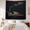Messi Custom Your Name Wall Decor Tapestry Art For Pet Memorial Birthdaywedding Party Backdrop Family Gift
