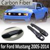 Carbon Fiber for Ford Mustang Shelby GT GT500 2005~2014 2009 2010 2011 2012 2013 Car Door Handle Cover Sricker Car