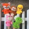 10pcs Cartoon Biological Animal Finger Puppet Storytelling Hand Puppet Plush Toys Baby Bedtime Story Favor Dolls Funny Kids Gift