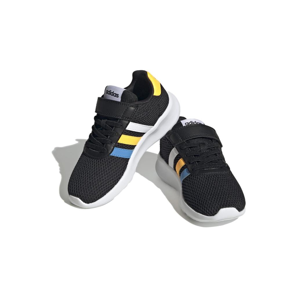 Adidas Neo Lite Racer 3.0 Сетка Противоскользящие Амортизирующие Прочные Низкие Повседневные Кроссовки Детские Кроссовки Черный HP5799