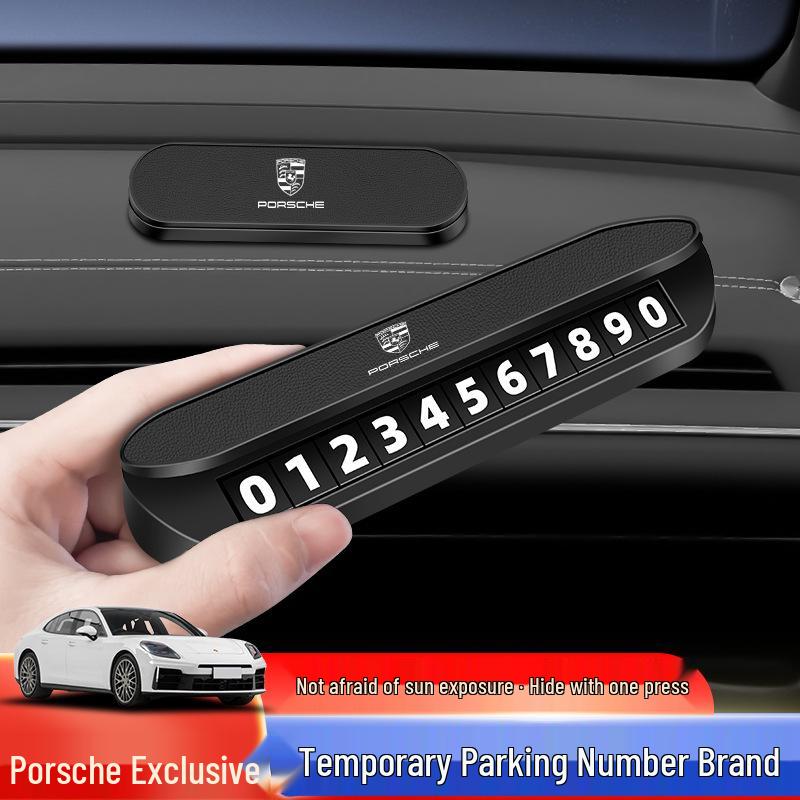 Временная парковочная табличка Porsche для 911, Macan, Panamera, 718