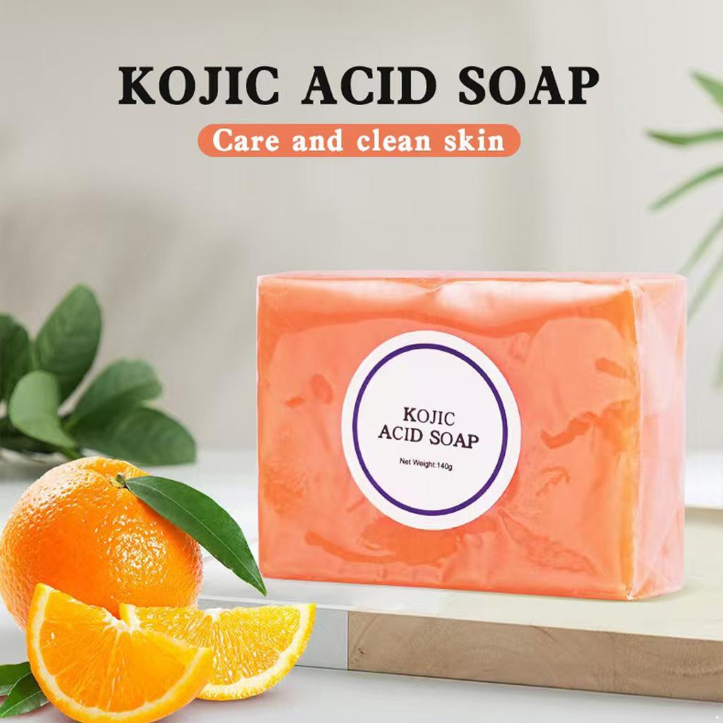 Handmade Kojic Acid and Hydrating Soap Bar - Gentle Daily Facial and Body Cleanser for Refreshed, Balanced Skin