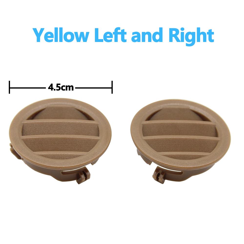 3 Colors LHD RHD Console  AC Air Vent Grille Cover For Mercedes Benz C Class W204 C180 C200 220 230 260 280 300 350