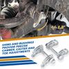 Комплект развальных болтов для Chevy Silverado GMC Sierra 1500 2500, Развальные болты верхнего рычага для Yukon Express 1500 2500 Hummer H2 H3, Развал для регулировки