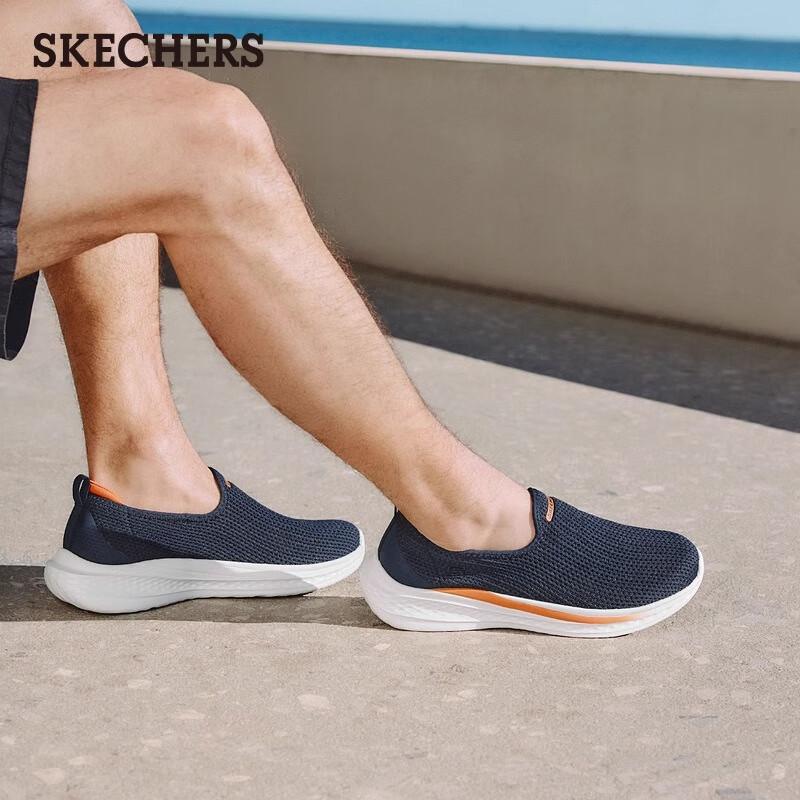 Skechers Мужские сетчатые кроссовки для ходьбы на открытом воздухе 211127