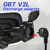BYD V2L Электромобиль Разрядка GBT На US Plug Трехштырьковая Розетка 16A адаптер Для Преобразования Электромобиля В AC Розетку Зарядное устройство