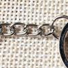 25mm Jewelry Split Ring Polished Silver Keychain Keyring Short Chain Key Fob