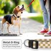 Dog Collar, Cute Puppy Collar, Funny Pet Collar, Adjustable Soft Dog Collars for Large Dogs Green White Plaid