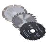 4pcs 3-3/8 Inch Diameter Mini Circular Saw Blade Circular Saw Blade Set  For Tile Grout Concrete