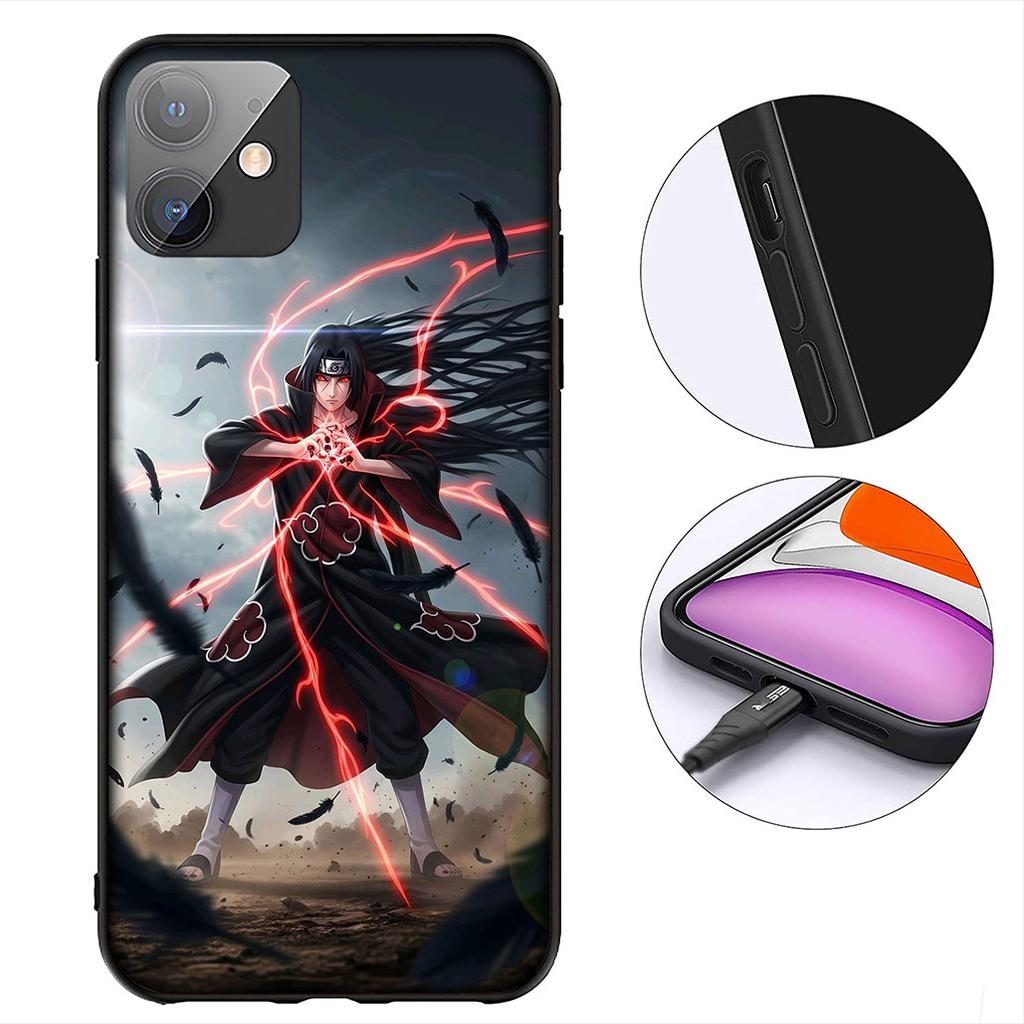 Wallpaper Itachi Uchiha Naruto Phone Case for Apple iPhone 12 13 Mini XS 11 Pro Max 7 8 Plus + XR 8+ X SE 2020 SE3 Soft Cover