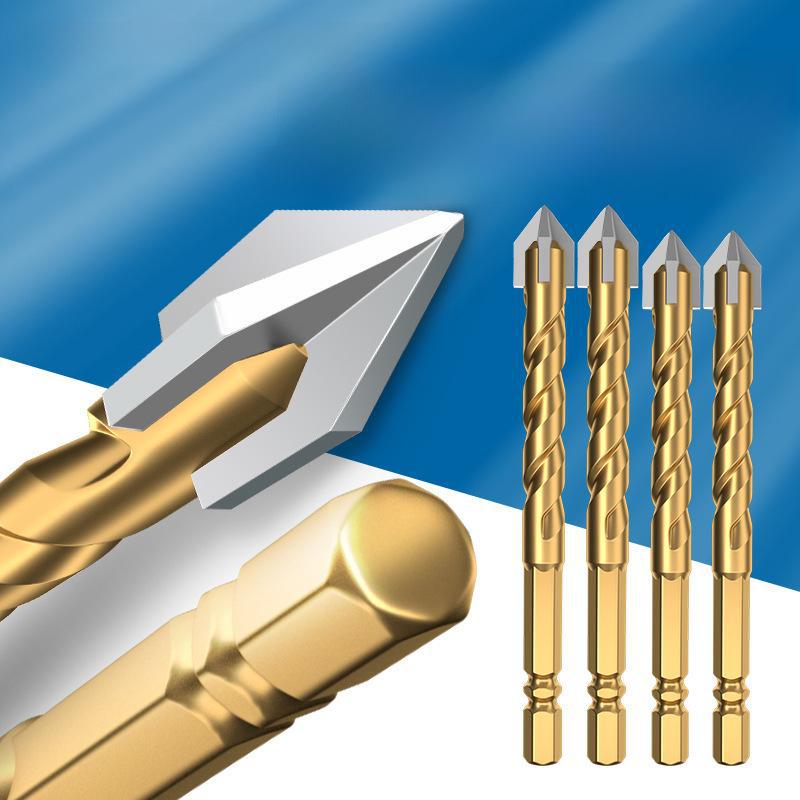 Сверло треугольное четырехгранное Green Forest для металла, стекла и плитки