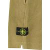 STONE ISLAND Однотонные повседневные шорты с эластичной талией для мужчин, желтые 781565756-V0098