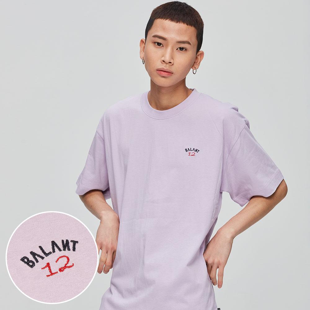BALANT Signature Logo Basic T-Shirt - Purple