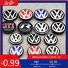 VW GTI GOLF 2026 Горячее для VW VOLKSWAGEN 4 шт. 56 мм 63 мм 65 мм Колпачки центральных отверстий колесных дисков автомобиля Для Volkswagen VW Golf 4 5 6 7 R GTI Passa