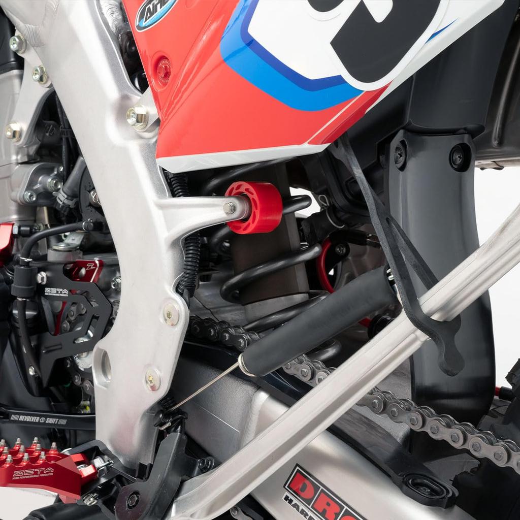 Ролик цепи DRC (Размер S с подшипником/Синий) Грязный Фрик DIRTFREAK