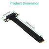 Key-M PCI-Express Xtension Cable PCIe X4 3.0 PCI-E 4X To for M.2 NVMe for M for Key 2280 R Card Gen3.0 Cable 32G