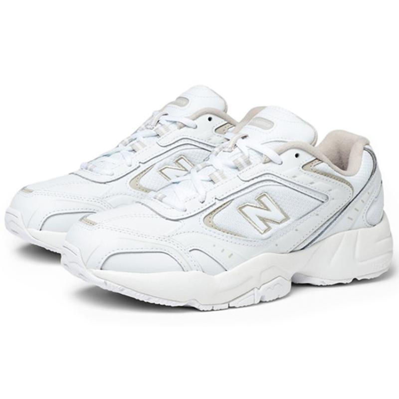New Balance 452 White Light Cliff Grey Unisex Sneakers WX452SG