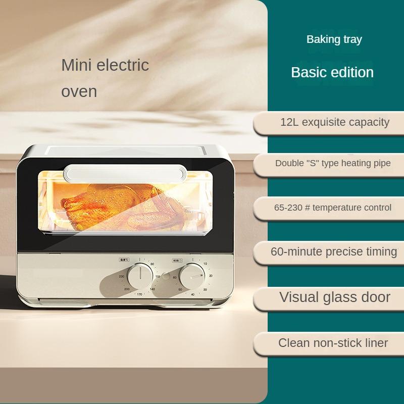 220V Household Electric Oven Kitchen Steaming and Baking All-in-one Machine Bread Pizza Cake Baking Machine