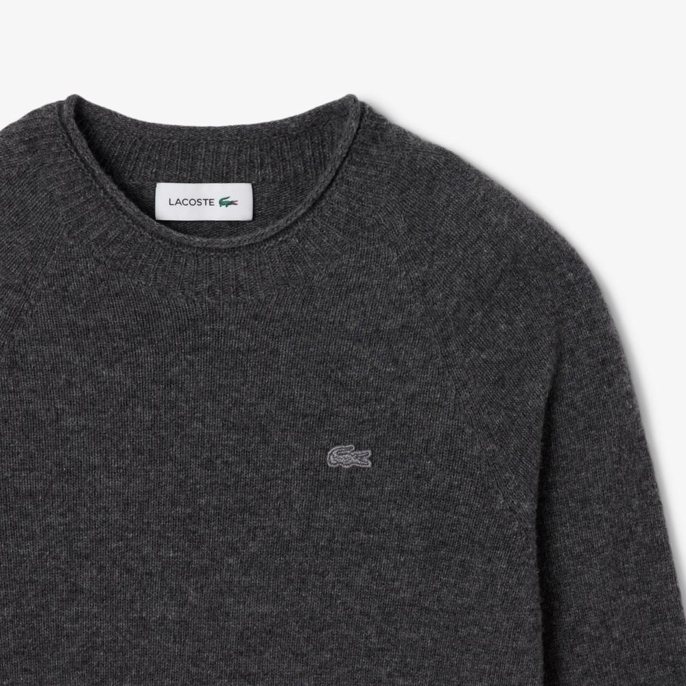 [lacoste] Women's Carded Wool Crewneck Sweater AF4160-55N050