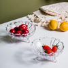 Треугольная фруктовница из европейского хрустального стекла Danshizhiyuan