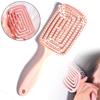 Гибкая массажная расческа Мягкие зубчики Расчески для волос Гибкая расческа для кудрявых волос