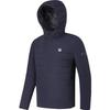 2023 Basic Warm Fitness Hooded Jacket Lightweight Down Coat Men Jackets Dark-Blue A11M341909F-NV