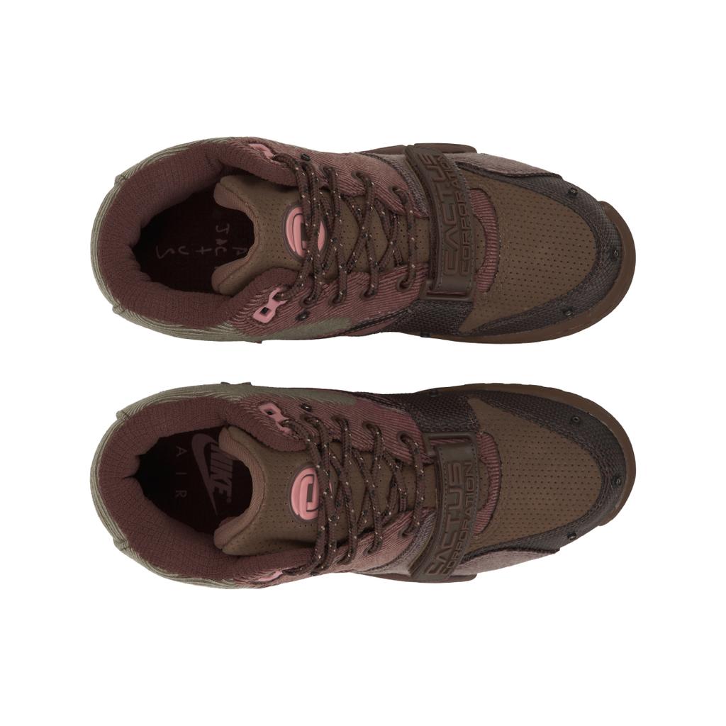 Travis Scott x Nike Air Trainer 1 SP Шоколад Унисекс Кроссовки Коричневый Светло-шоколадный Ржаво-розовый DR7515-200
