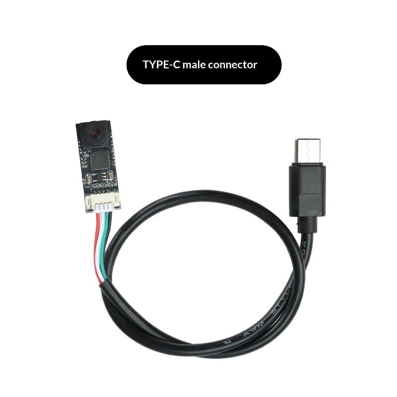 Мини-модуль камеры с портом USB Type-C для платы разработки Esp32-S3, поддержка Windows, Android, угол обзора 65 градусов, 720P 1280*720