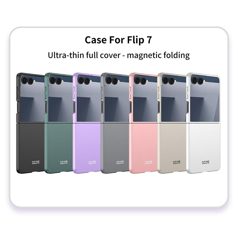 Ультратонкий жесткий пластиковый чехол для Samsung Galaxy Z Flip 7, противоударный, защитный, матовый, тонкий чехол для телефона для Galaxy Z Flip7