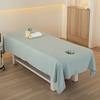 240x140cm Beauty Bed Sheet Solid Enlarged Bed Towel Soft Cotton One-piece with Holes Beauty Massage Professional sheets