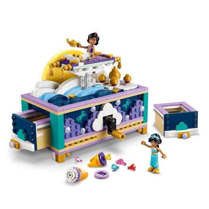 LEGO Disney Princess 43295 La Boîte à Bijoux de Jasmine - Jeu de Construction dès 6 ans