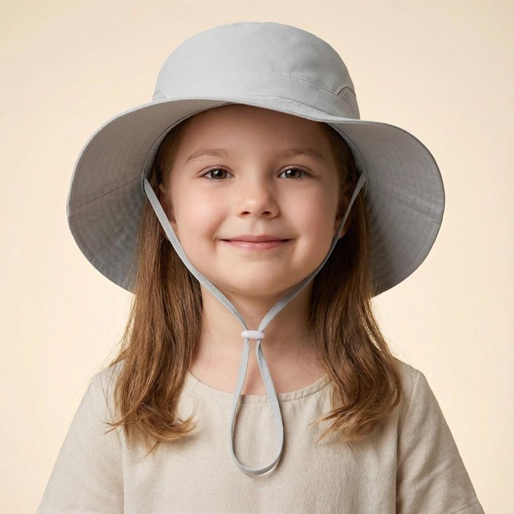Breathable Quick Dry Fisherman Hat Lightweight Beach Hat Children Kids Sun Protection Hat  Summer
