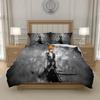 L-L D-Death N-Note Anime Duvet Cover and Pillowcase Set Soft Microfiber Boys Girls Bedroom Decor Single Double Queen King, EU US UK AU DE Sizes