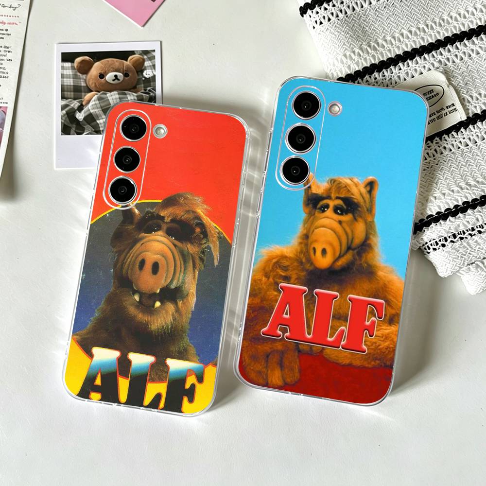 F-Family C-Комедийный сериал ALF Чехол для телефона SamsungA10,12,20,21S,30,31,40,50,51,52,70,71 Прозрачный чехол