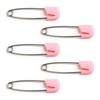 Nippon Chuko Safety Lock Pin for 53mm "Clippin" Baby, Long, Pink, 10-Piece Set, CRP-B10-P