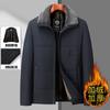 New Dad Winter Coat Piled Thickened Cotton-padded Jacket Winter Cotton-padded Jacket for the Elderly Men In Winter