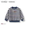 Balabala Boys' Tom and Jerry Graphic Mock Layer Sweatshirt