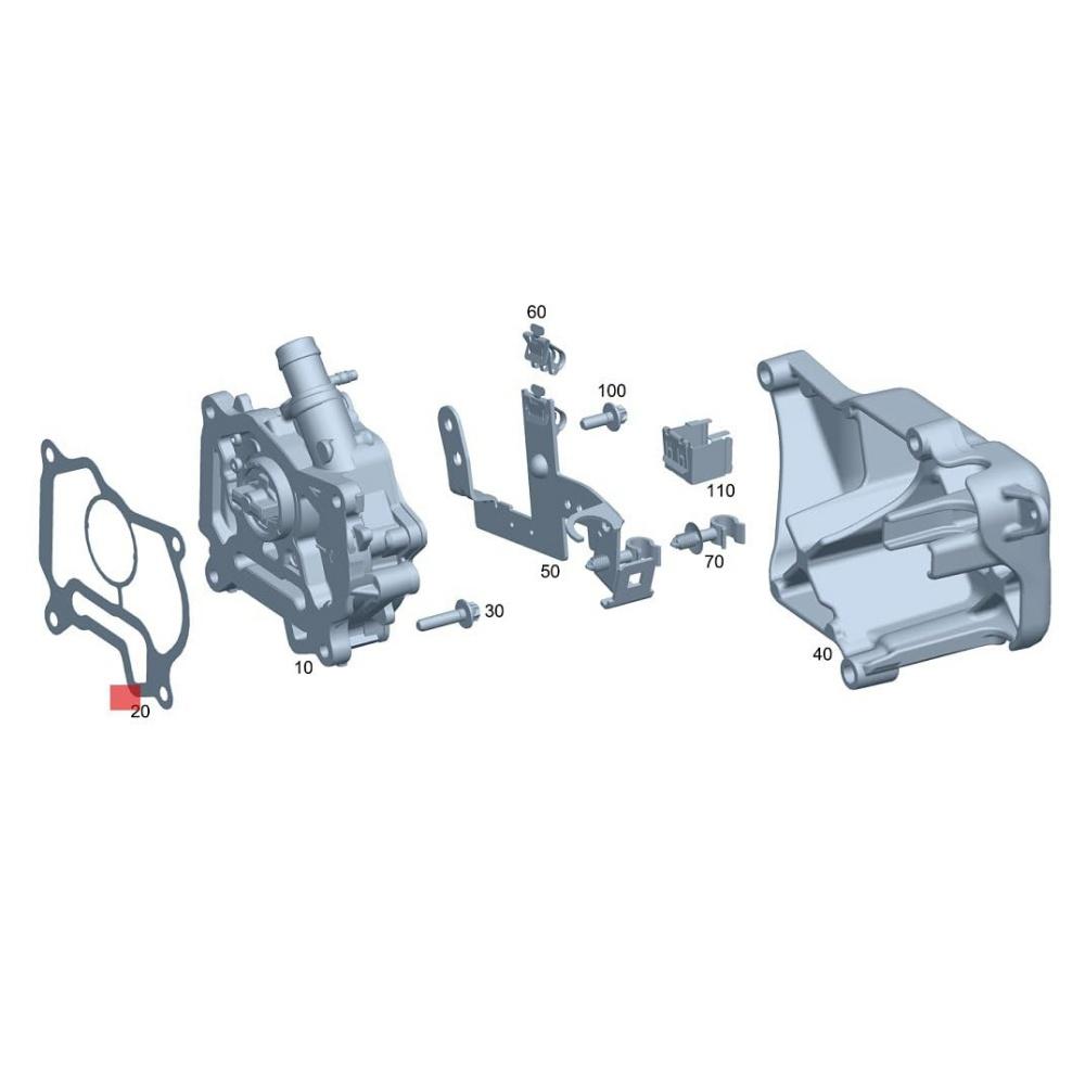 Прокладка вакуумного насоса 2700160080 Для Mercedes Benz C300 Sprinter 2500 GLC300 GLB250