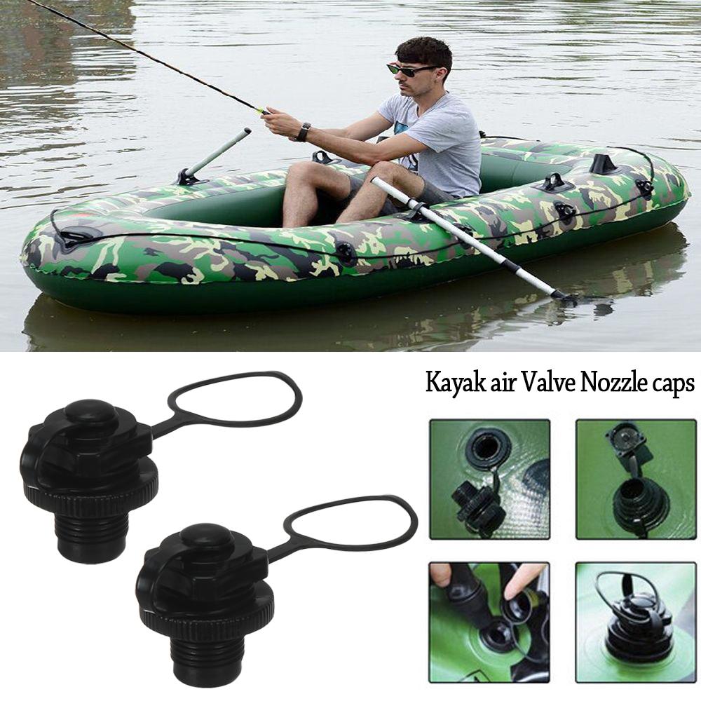 Plastic Inflatable Boat Accessories Nozzle Caps Mattress Valves Inflatable Pump Adapter Air Valve