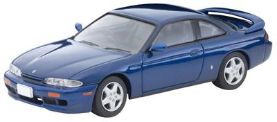 TOMYTEC Tomica Limited Vintage Neo Масштаб Nissan Silvia Aero 1995 Готовая 335993 1/64 LV-N333c K's (Пурпурно-синий) Модель, Модель,