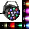 Lixada DMX-512 RGBW LED High Power Stage PAR Light Lighting Strobe Professional 8 Channel Party Disco Show 30W AC 90-240V