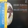 LP Record DELLER CONSORT ALFRED DELLER  - Henry Purcell Musique De Scene Airs VIC5280 HARMONIA MUNDI 1981 Japan Classical Used
