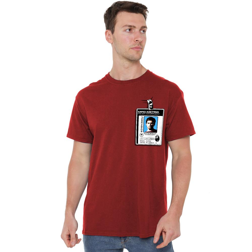 Dexter Mens Badge T-Shirt