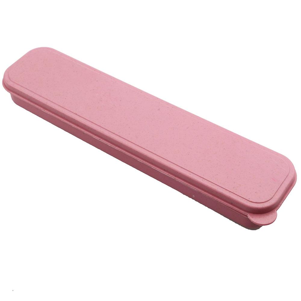 Дорожный набор столовых приборов с коробкой, набор столовой посуды из нержавеющей стали, палочки для еды, портативная вилка, набор ложек, набор кухонной посуды