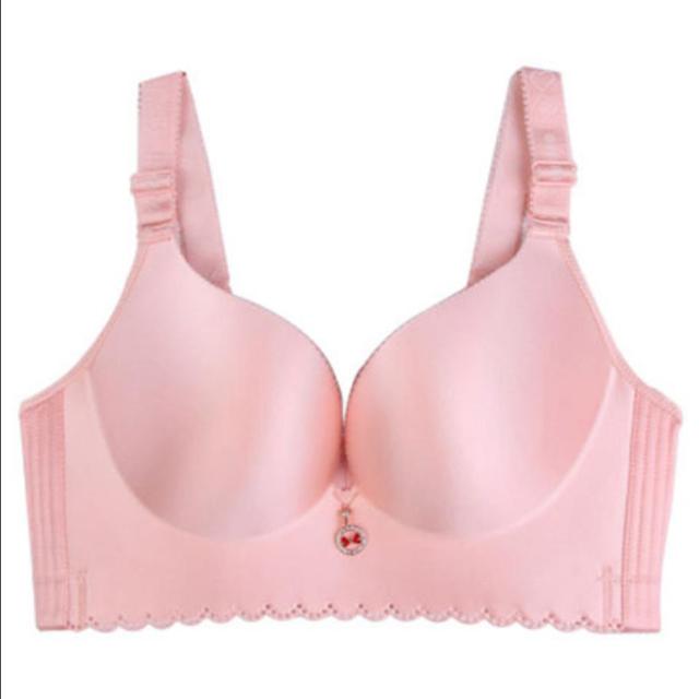 Женщины плюс размер бюстгальтеры пуш-ап DE без косточек без косточек тонкое сексуальное нижнее белье женское белье плюс размер бюстгальтер пуш-ап для женщин