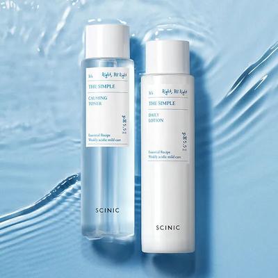 Scinic The Simple Toner 145мл + Daily Lotion 145мл