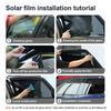 For Tesla Model S 2020 2021 Solar UV Privacy Protector Pre Cut Window Tint Film Front Rear Side Car Accessories Auto Parts