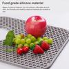 Sink Protectors for Kitchen Sink Sink Mat Grid Silicone Kitchen Sink Mat for Bottom of Stainless Steel Sink Heat Resistant Mat