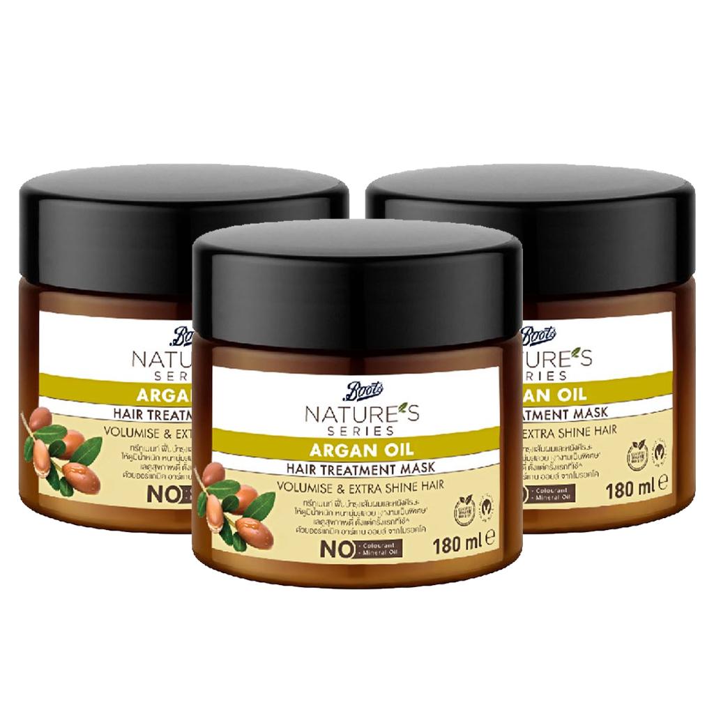Boots Лечебная маска для волос с аргановым маслом Nature'S Series 180 мл.